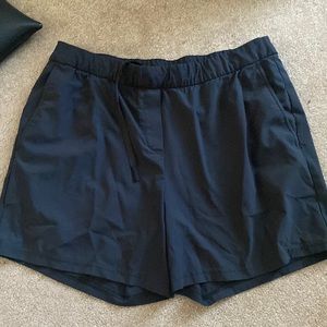 Black Nike Draw String Shorts